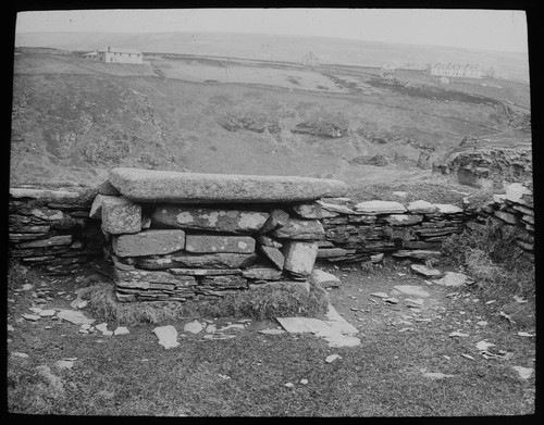 Magic lantern slide granite - magic,