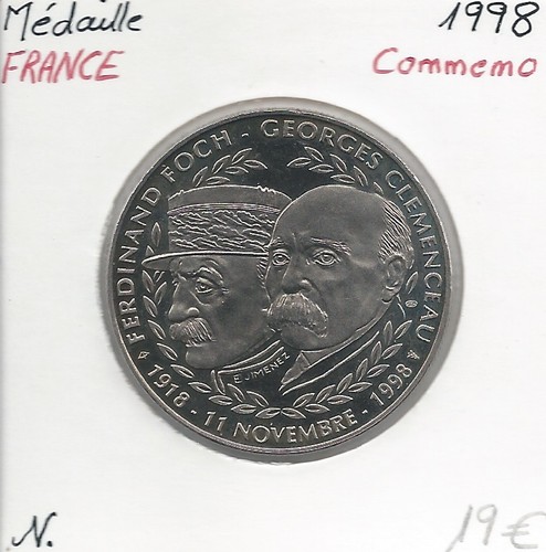 Medaille commémorative foch - medaille,