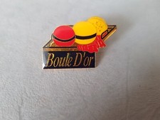 Pin's SPORT - Pétanque - la boule d'or
