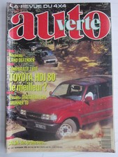 AUTO VERTE 4X4 N° 114/comprartif TOYOTA HDJ 80/DISCOVERY GPL/4RUNNER TD/DEFENDER