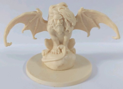 Figurine manticore blanc - manticore,