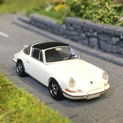 Porsche 911 targa blanc 1964 - porsche,