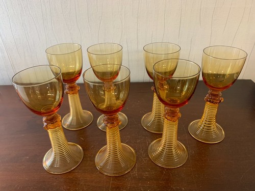 Verres soufflé art déco - soufflé,
