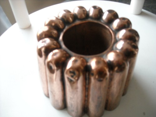 Moule cuivre ancien xixé - ancien,