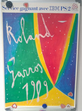 affiche Roland Garros 1989