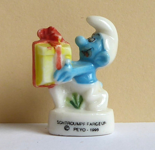 Fève les schtroumpfs - -,