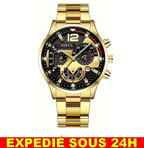 Montre luxe acier - montre,