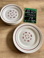 service à dessert 10 assiettes à dessert et plat à gâteau Alger - Pexonne fleur