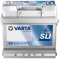 Batterie de voiture VARTA 52Ah/520A  RENAULT TWINGO I (C06_)