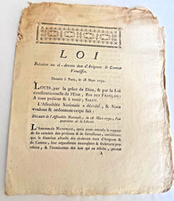 Louis XVI – Loi sur Avignon