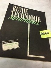 Studebaker V8 , Saurer 3C Revue Technique Automobile RTA édition 1954