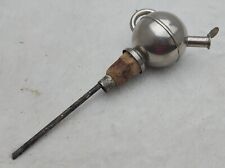 Ancien Doseur en Métal Argenté. Clapet. Bouchon Liège étanche. Bon état