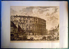 Impression Giovanni Battista Piranesi - Théâtre De Marcello