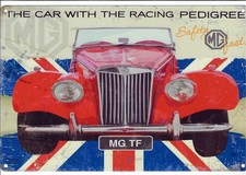 Plaque métal MG TF - 30 x 20