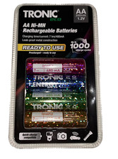 8 Piles Rechargeables LR3 AA Accus TRONIC 1,2V Ni-MH LR03  2400 mAh NEUF