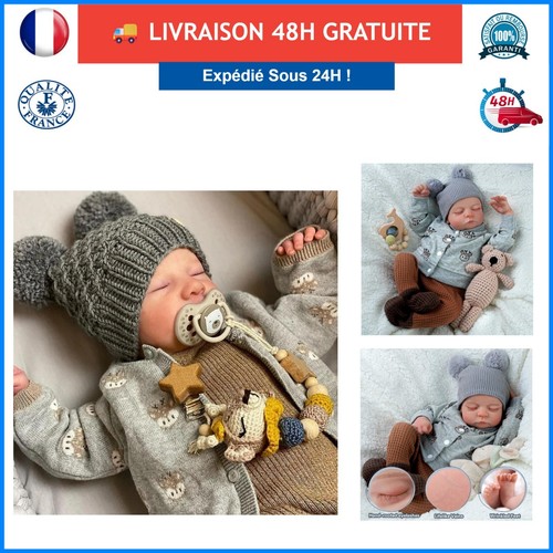 Poupée reborn garçon cm - poupée, 43