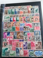Lot (16) COLLECTION DE TIMBRES DU VATICAN, 8 PAGES