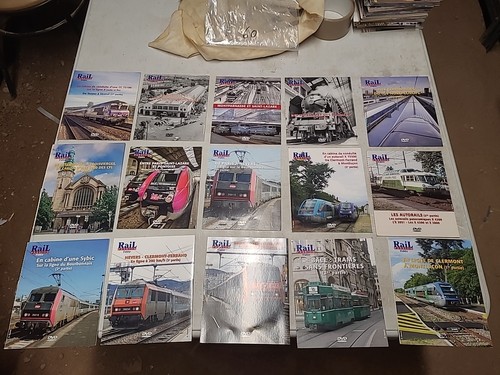 Lot dvd rail passion - lot,