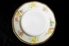 Beaucoup De 3 Vintage Johann Haviland Chine Bread Plaques Motif 10703 'Bavaria'