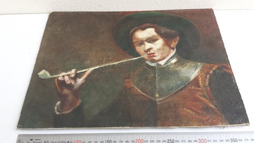 Ancien tableau chromo sur