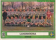 244 TEAM EQUIPE LANDSKRONA BoIS SWEDEN VIGNETTE STICKER EURO FOOTBALL 78 PANINI