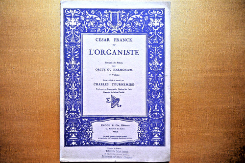 Organiste par cesar franck - organiste,