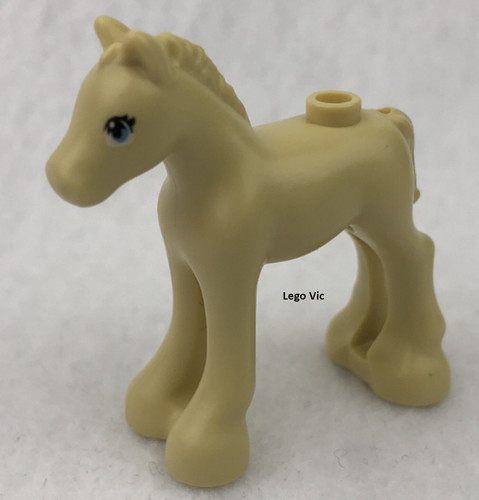 Lego 11241pb06 horse tan - lego,