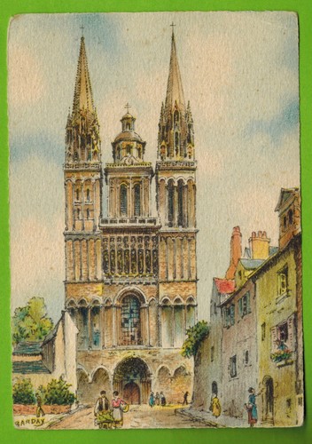 Carte postale cathédrale - carte, postale-cathédrale