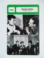 CARTE FICHE CINEMA  PAULINE