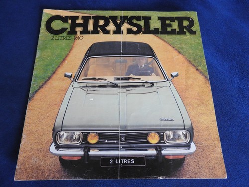 Catalogue chrysler 1610 - chrysler,