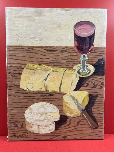 Huile toile nature morte - huile/,