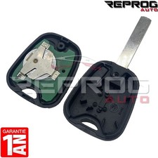 CLÉ VIERGE CITROEN C2 C3 6554RE TÉLÉCOMMANDE PLIP ÉMETTEUR CLEF 0C1A C1AA