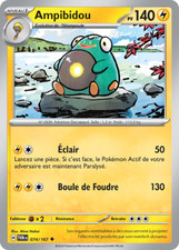 Carte Pokemon TWM fr 074/167 Ampibidou PV 140 - Base