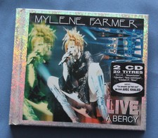 Mylene Farmer , live à Bercy , 2 CD avec sticker