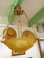 Suspension  vasque Art Déco