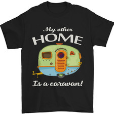 Mon Autre Maison Est Un T-Shirt Pour Hommes En CARAVANE 100% Coton