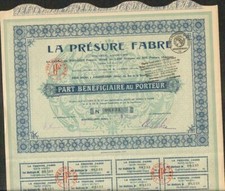 LA PRÉSURE FABRE (AUBERVILLIERS 93) (G)