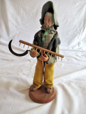 ANCIEN SANTON LE FAUCHEUR SIGNE MARINACCI 04 GREOUX