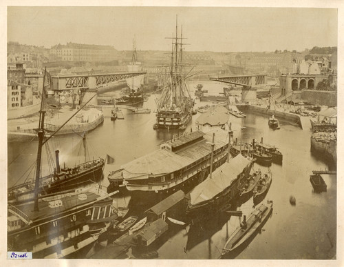 France brest vue sur - france,, brest,
