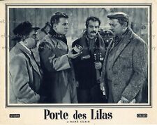 *Georges Brassens Pierre Brasseur porte des lilas Photo exploit. papier vintage