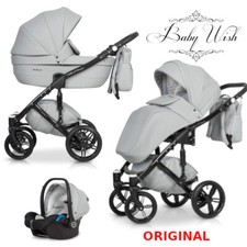 Riko Naturo Ecco Landau 3in1 Ensemble Nacelle+Poussette +Siège Auto