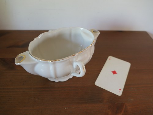 Saucière ancienne gras maigre - saucière,