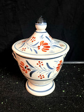 Pot ancien sucrier en faience
