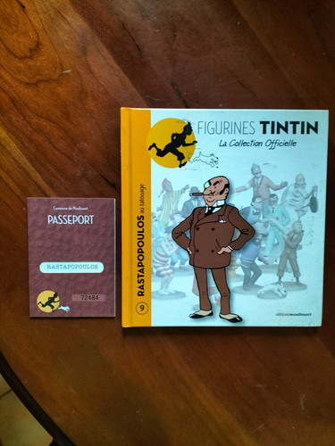 Figurine tintin livret 9 - figurine,
