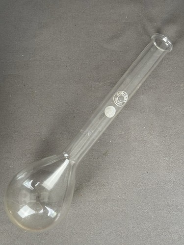 Fiole verre laboratoire - verre,