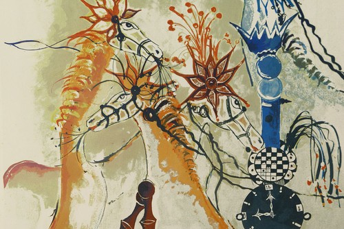 Grande lithographie - ,