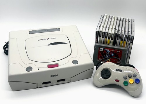 Console sega saturn hst 3220 - console, hst-3220