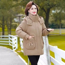 Femmes Court Épais à Capuche