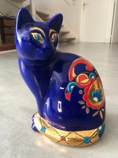 CHAT grand modèle, en émaux