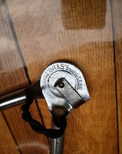 Gras lamp Nickel plated 1923 27 -ニッケルメッキのグラスランプ 1923 27 トップ